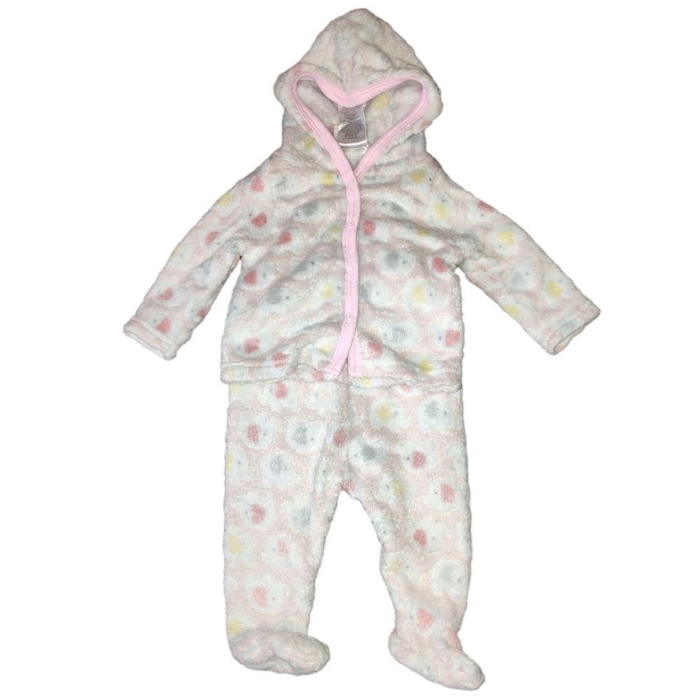 Duck & Duck pink matching set Size 0-3 Months